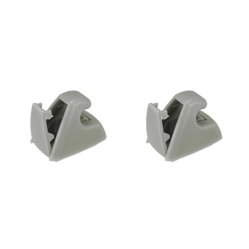 Sun Visor Retainer Clips Gray for GMC Yukon, Sierra, Chevy (2007-2014)