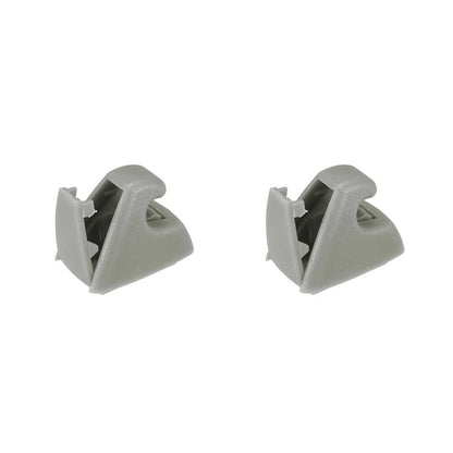 Sun Visor Retainer Clips Gray for GMC Yukon, Sierra, Chevy (2007-2014)