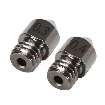 10Pcs Hardened Steel Nozzles for Creality CR-10 Ender 2 3 5 Series