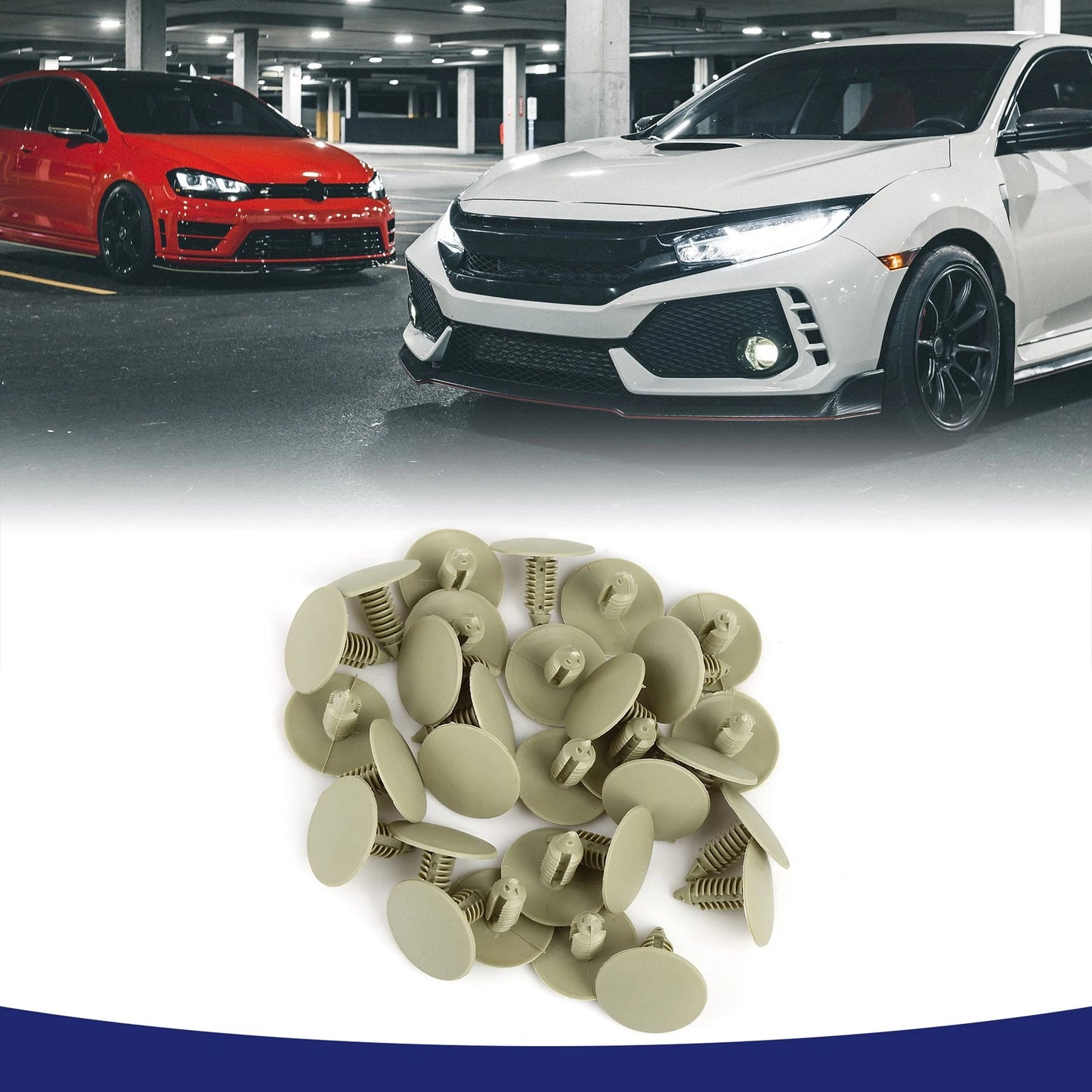 Nylon Roof Headliner Retainers for Chrysler Dodge (30)