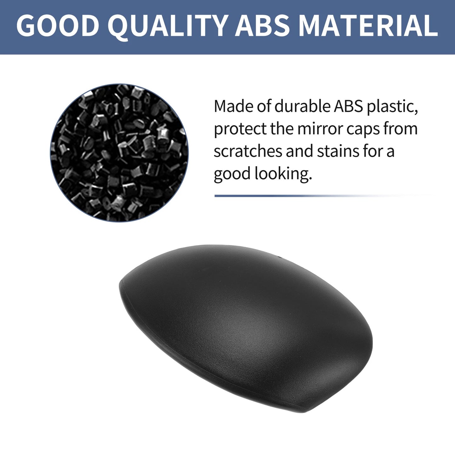 Left Passenger Side Mirror Cover Cap for CITROEN C2 (2003-2009)