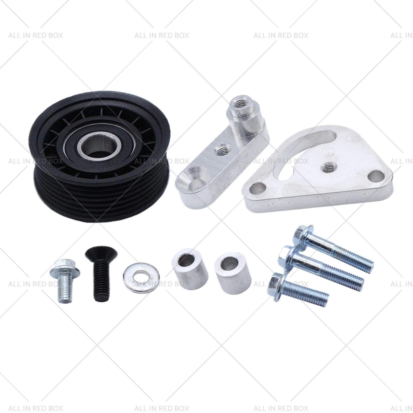 Billet Manual Belt Tensioner w/ Pulley for LS VT-VZ LS1 LSX (98-06)