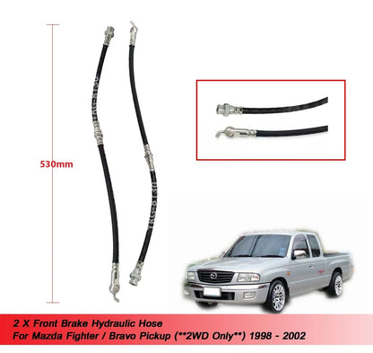 Front Brake Hydraulic Hose for Mazda Fighter/Bravo Ute(1998-2002)