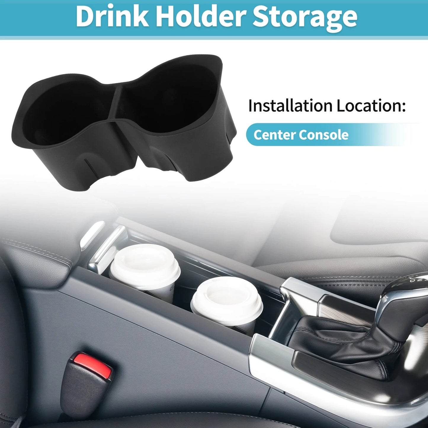 Center Console Cup Holder Organizer 1 pc for Buick Envision (2021–2023)