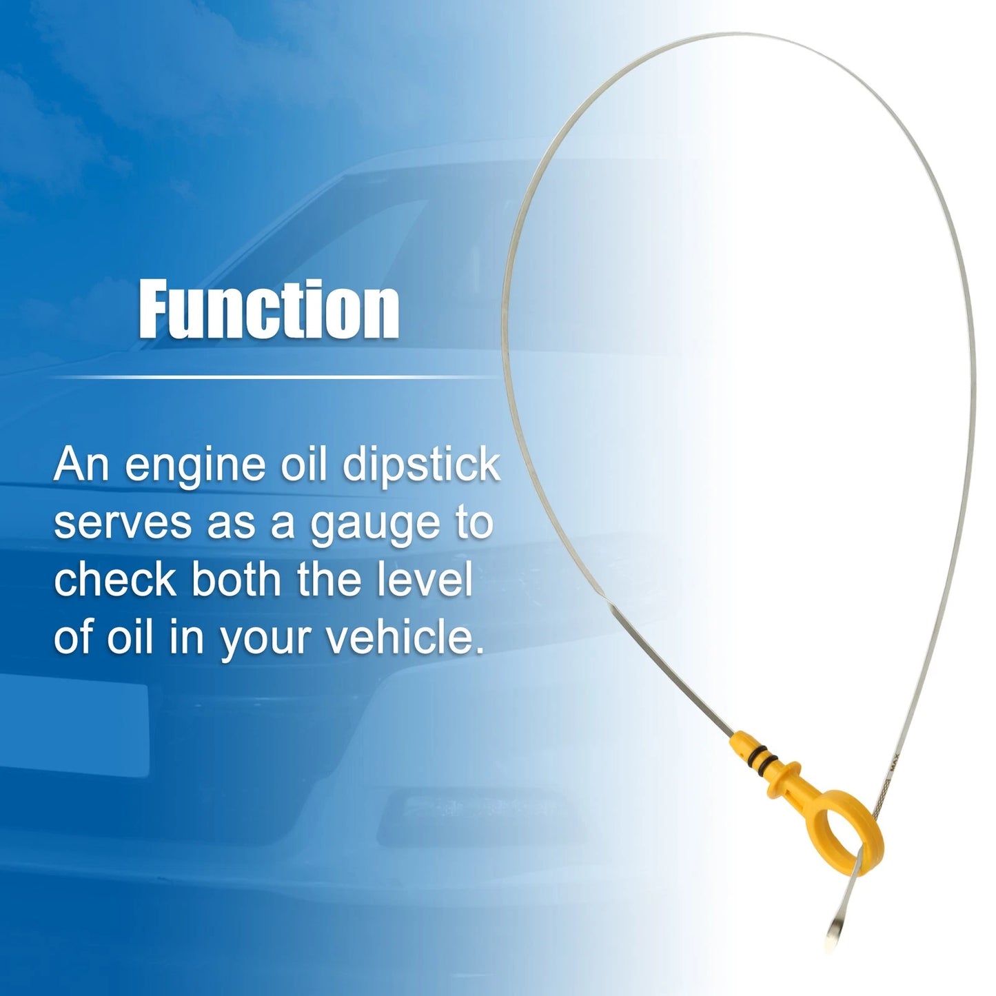 Engine Oil Level Indicator Dipstick for Chevrolet Silverado 1500