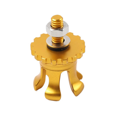 Gold Crown Rear Mudguard Seat Bolt Nut for Harley Touring Dyna (1996-Present)