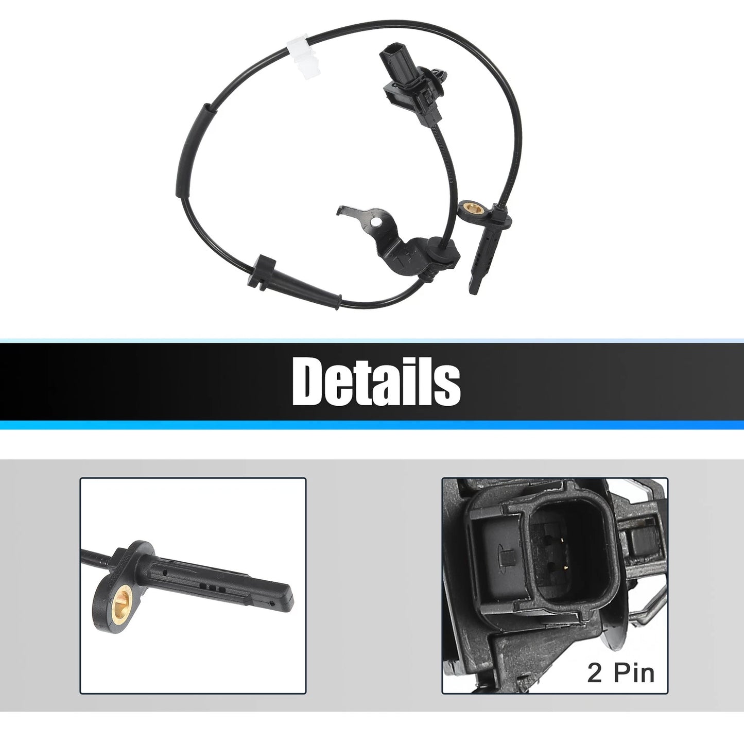 Front Left Driver Side ABS Wheel Speed Sensor for Acura TLX (2015-2020)