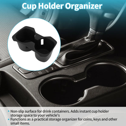 Center Console Cup Holder Organizer 1 pc for Toyota RAV4 (2019–2021)
