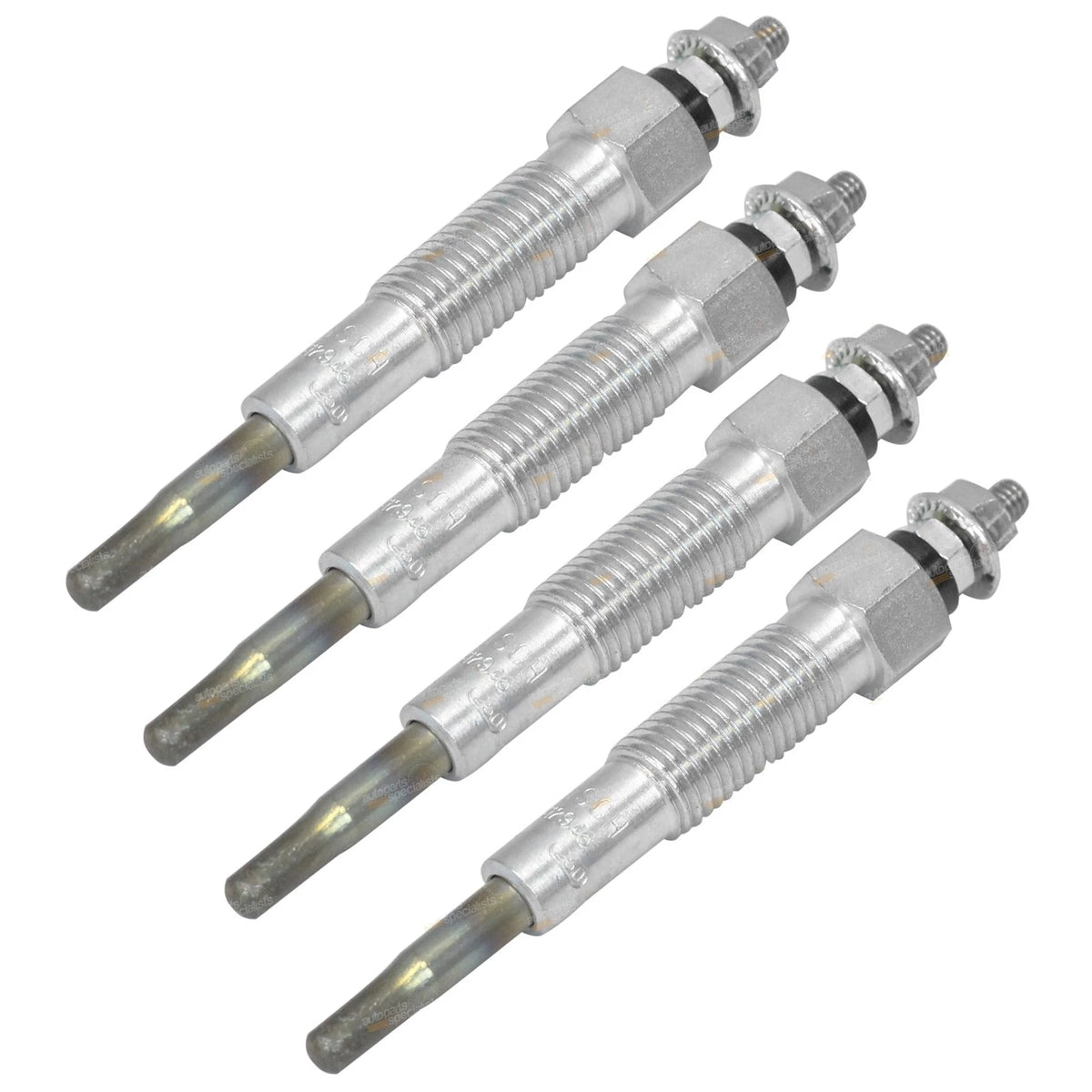 4 x Glow Plugs for Kia K2700 PU TU 2.7L J2 4cyl Diesel (2002-2008)