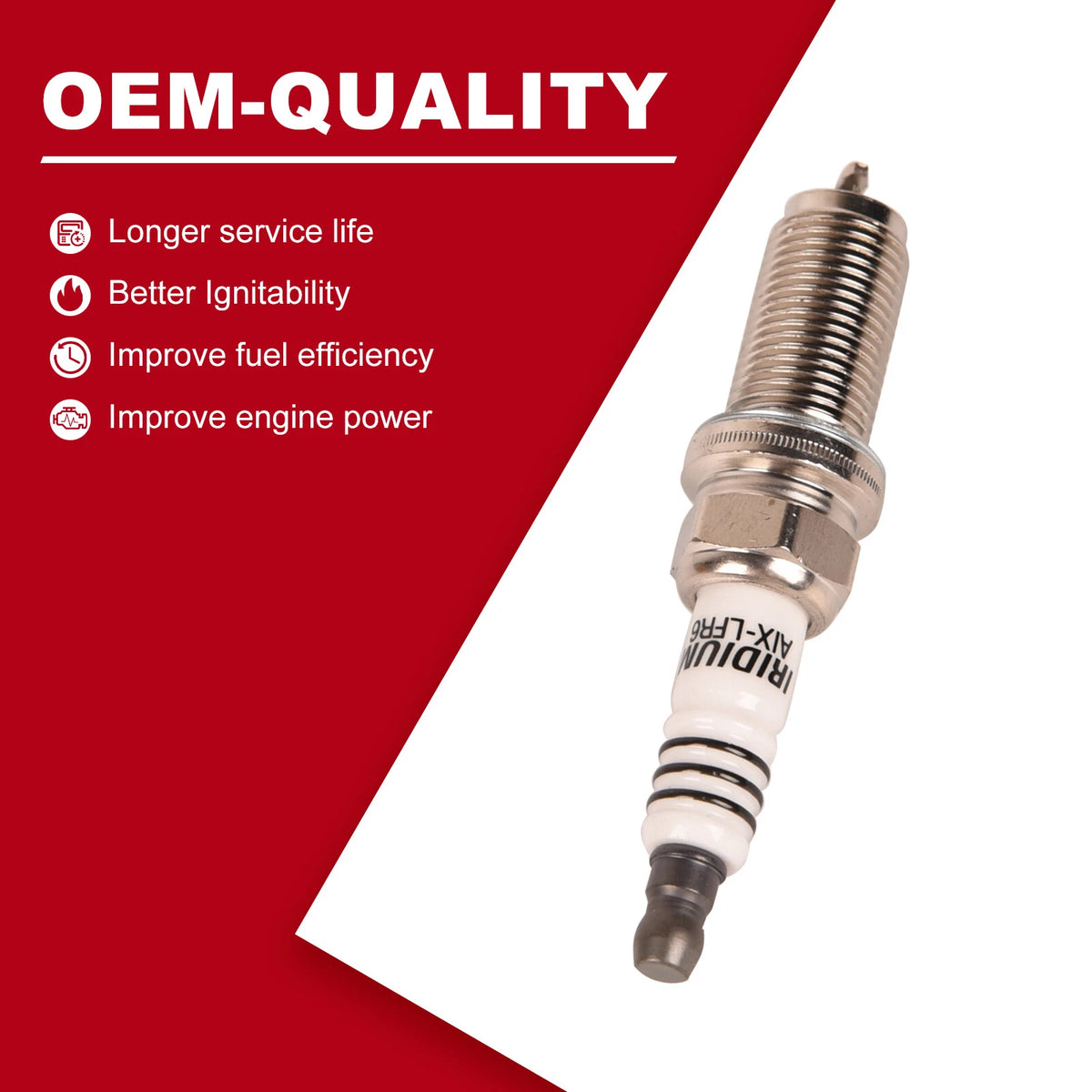 4pcs Spark Plugs for Subaru Forester, Impreza, Volvo XC70, XC90 (2000-2023)