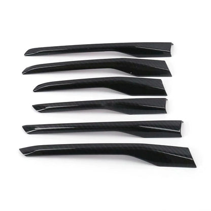 6 x Front Fog Light Eyebrow Trim Covers for Cadillac XT5 (2016-2019)