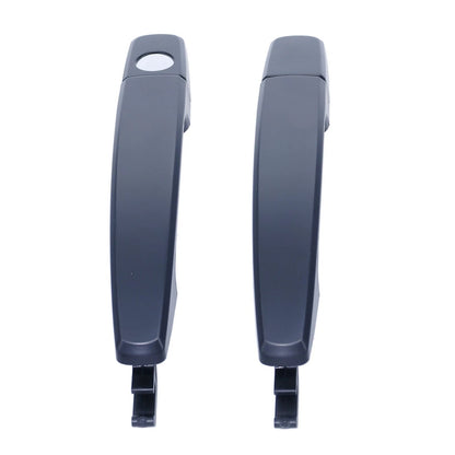 Black Outer Door Handles LHF+RHF 2 x for Holden Barina/Cruze (2009–2018)