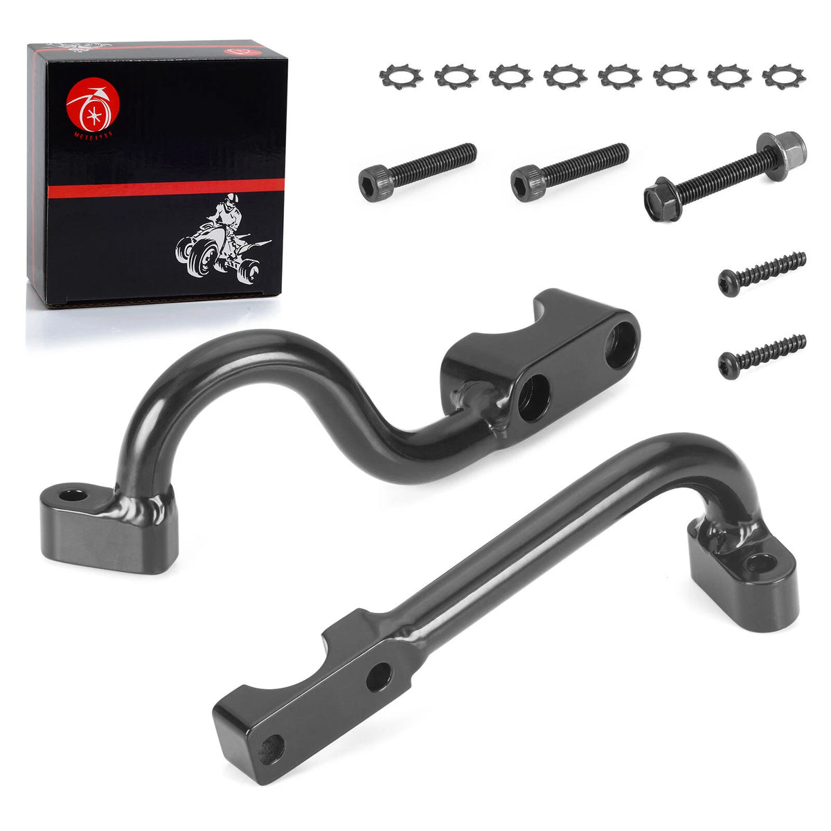 2 x Hand Wind Guard Mounts for Sportsman Scrambler 850 XP1000 (2013–2020)