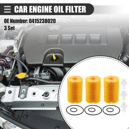 Engine Oil Filter for Toyota Land Cruiser 2008-2021 (2 x Filters)