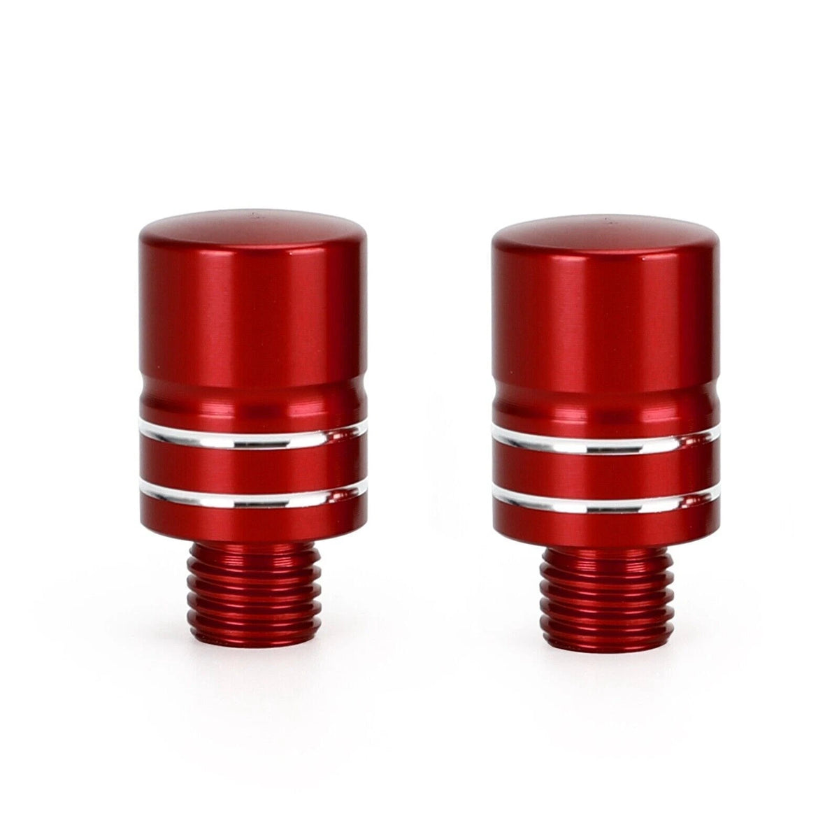 M10 Mirror Thread Cover Caps Red for BMW R 1200 1250 GS LC/Adv (2013-2021)