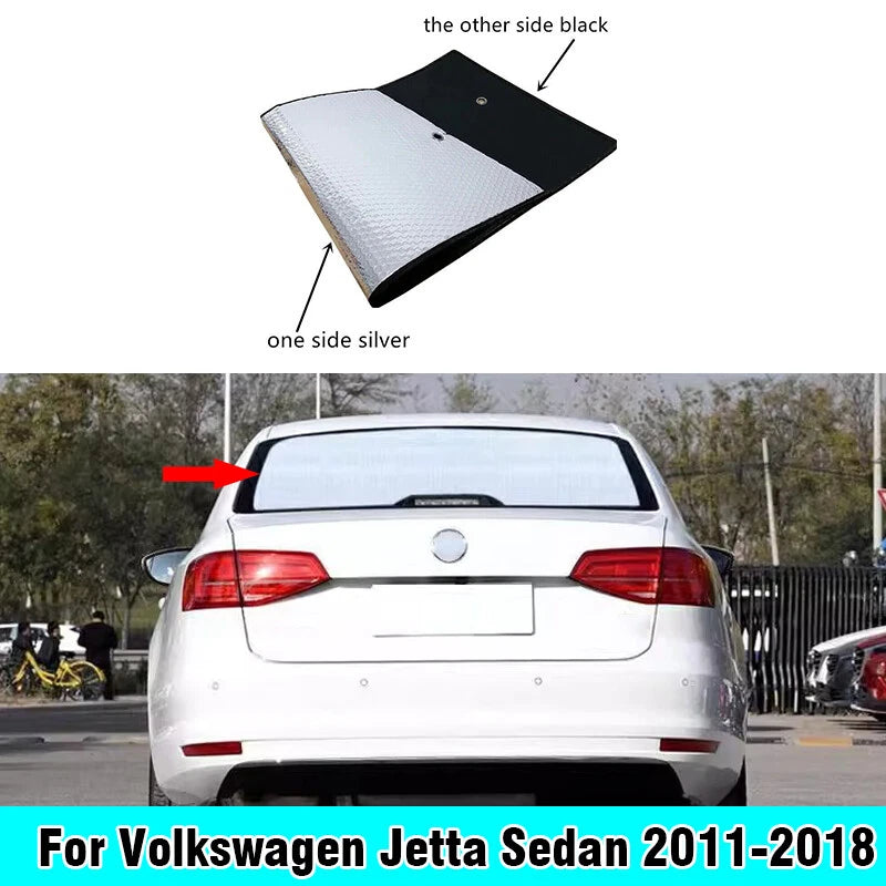 Rear Windshield Privacy Sunshade for Volkswagen Jetta Sedan (2011–2018)