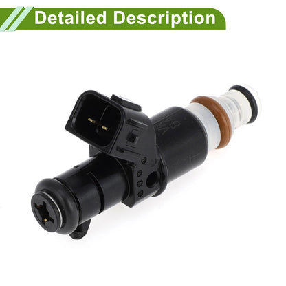 Fuel Injector 1 Pc for Honda CR-V EX LX 2.4 (2002-2004) Black