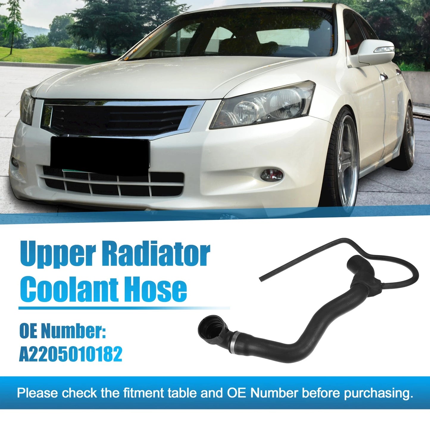 Upper Radiator Coolant Hose for Mercedes-Benz CL500 (2000-2006)