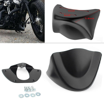Matt Black Front Chin Spoiler for Harley Dyna FXD FXDB (2006-2015)