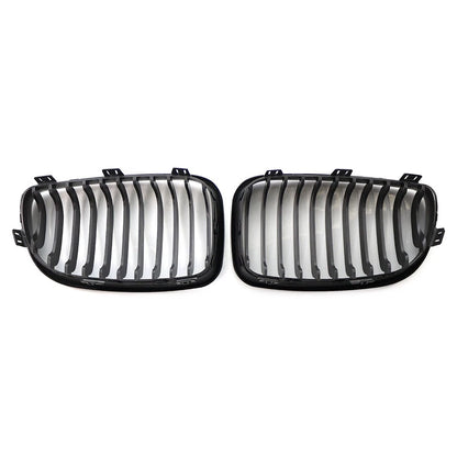 Front Kidney Grilles Set for BMW E87 E82 1-Series (2006-2013)