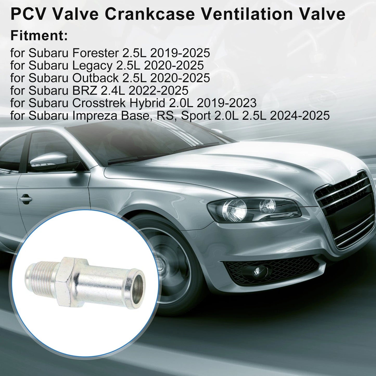 PCV Valve for Subaru Forester 2.5L (2019-2025) 1 Pc