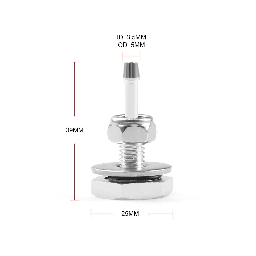 Turbocharger Boost Hose Nipple Vacuum Gauge Fitting for Car