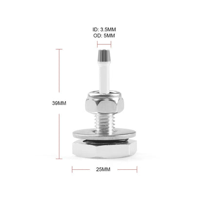 Turbocharger Boost Hose Nipple Vacuum Gauge Fitting for Car