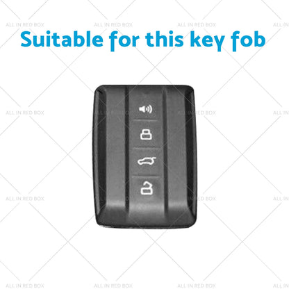 Alloy Key Fob Cover for Great Wall GWM Wey Tank 300 (2022-2023)