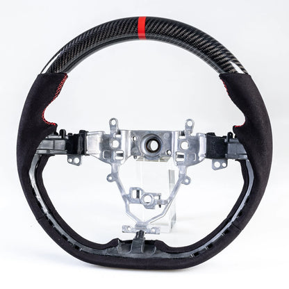 Steering Wheel Suede Red for Suzuki Swift (2018-2021)