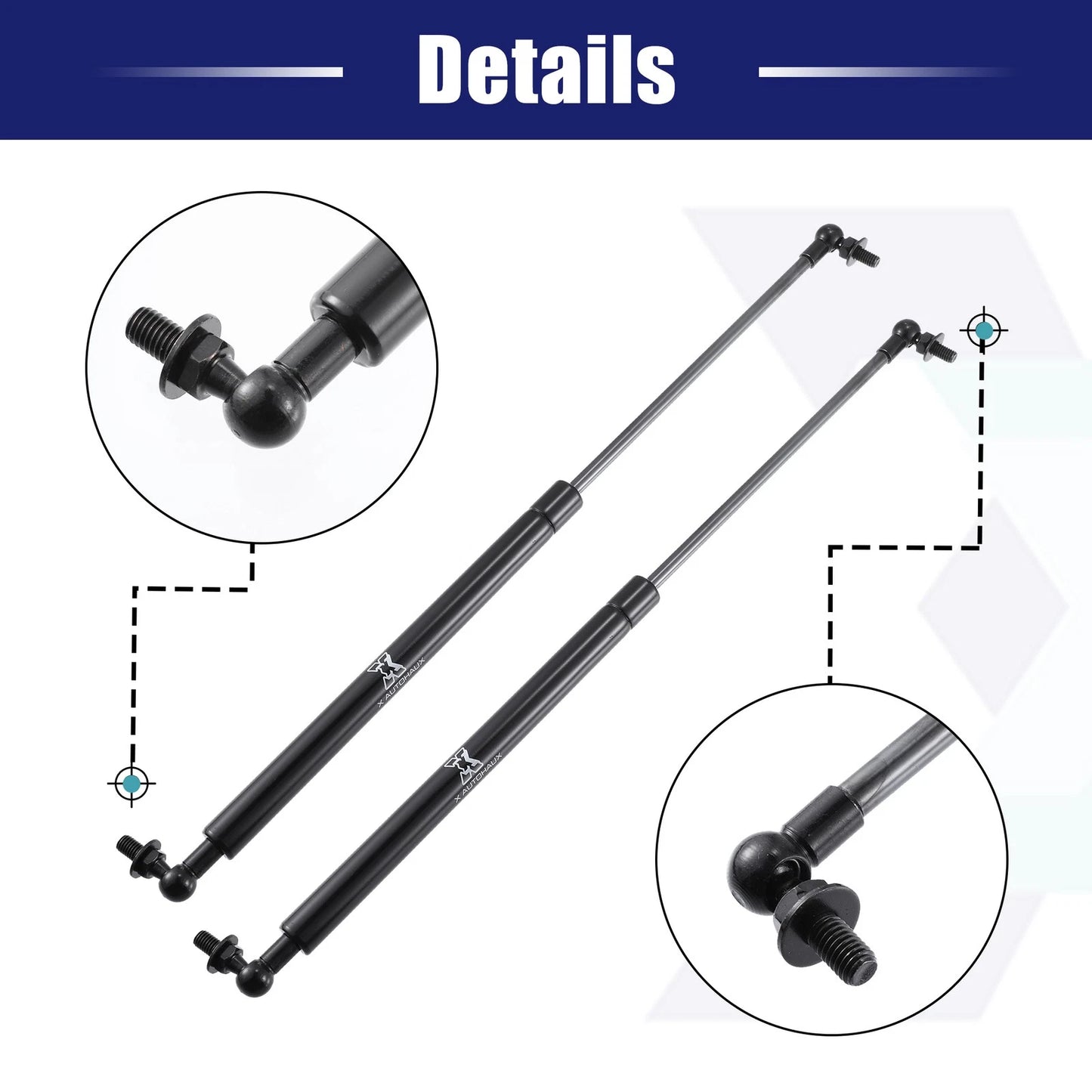 Front Hood Lift Supports for Toyota 4Runner (2003-2023)