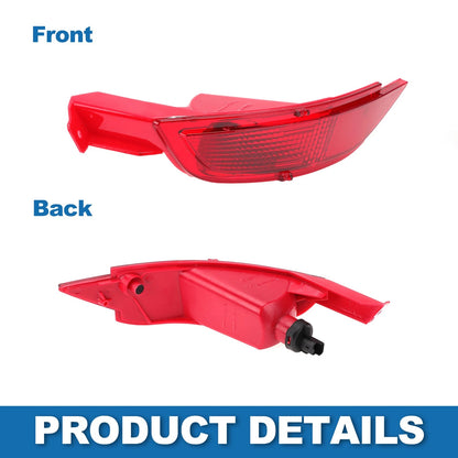 Left Rear Bumper Tail Light Shell for Ford Fiesta (2009-2015)