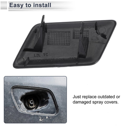 Bumper Headlight Washer Nozzle Cover for Land Rover