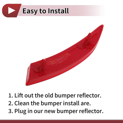 Rear Right Bumper Reflector for Ford Focus (2012-2018)