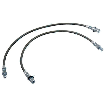 Braided Extended Brake Lines Hose for Toyota 100 Series HZJ105 FZJ105 (1998-2007)