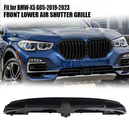 Front Bumper Lower Air Shutter Grill Assembly for 2019-2022 BMW X5 G05