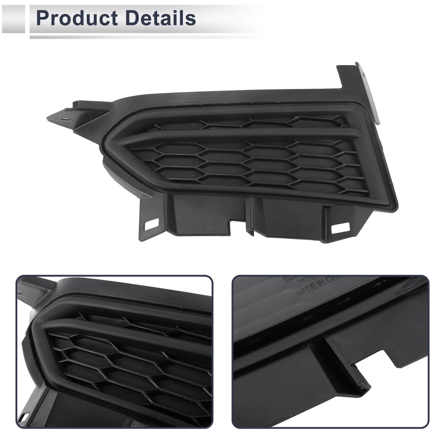 1 Pc Front Left Fog Light Grill for Nissan Versa (2020-2022)