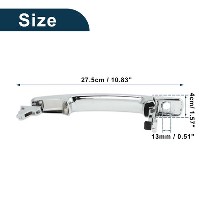 Front Left Exterior Door Handle for Nissan Infiniti FX35 FX45 (2003-2008)