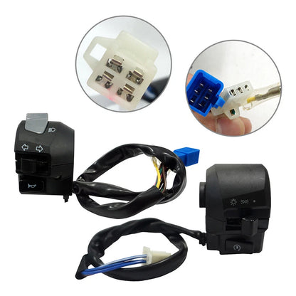 Left & Right Handlebar Switches for Yamaha YBR 125 (2005-2009)
