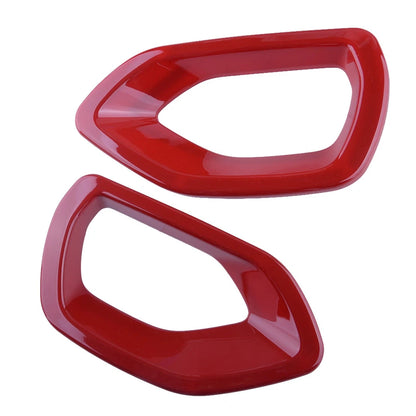 Grille Cover Trim Red for Dodge Charger (2015-2021)
