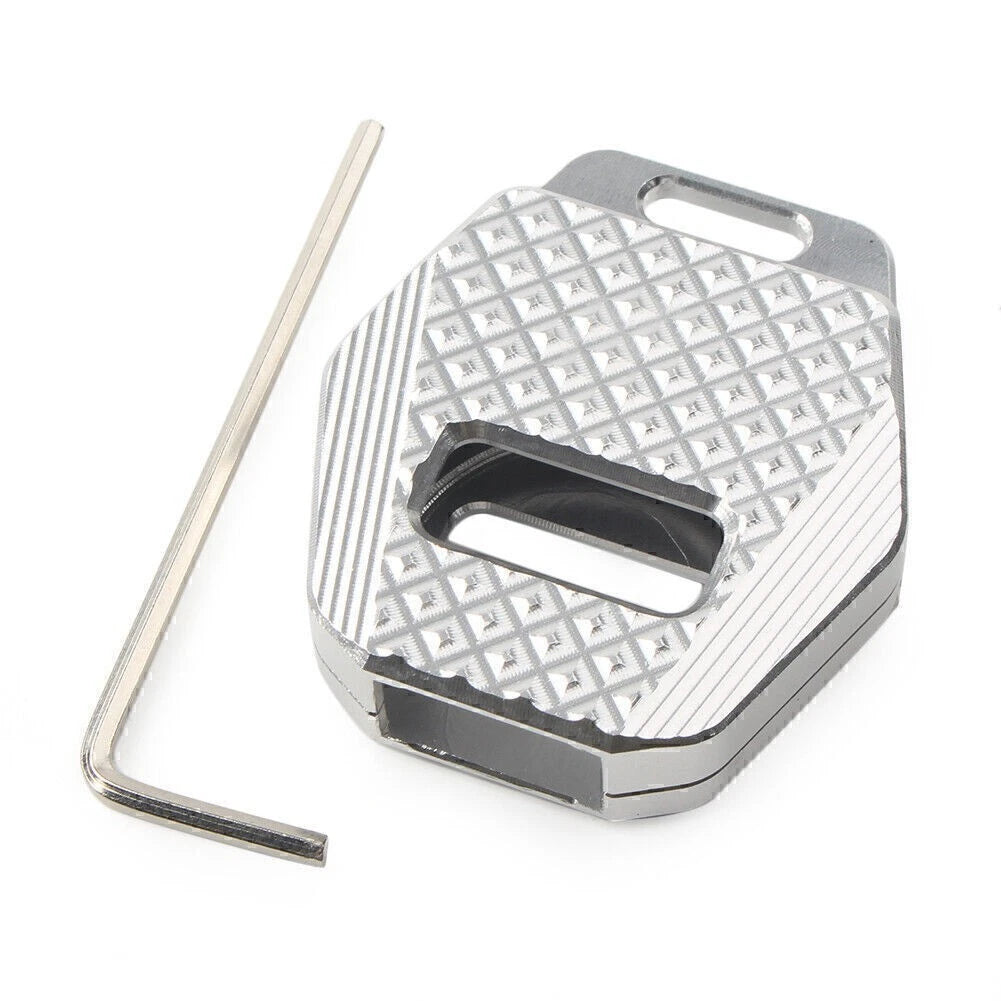 Key Cover Case Shell Silver for Kawasaki Ninja 250/300/600/650/ZX 250R