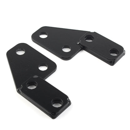 License Plate Bracket Bar Eliminator for Harley FLT FLHT 1997-2008 (2 x Black)