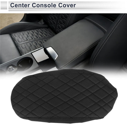 Car Center Console Cover for BMW 1 Series (2012-2018) Black 1 x Piece