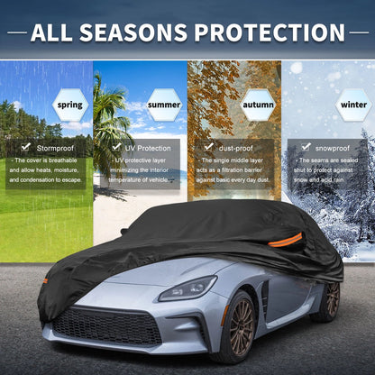 Waterproof 210D-PU Car Cover for Toyota GR86 (2022–2024)