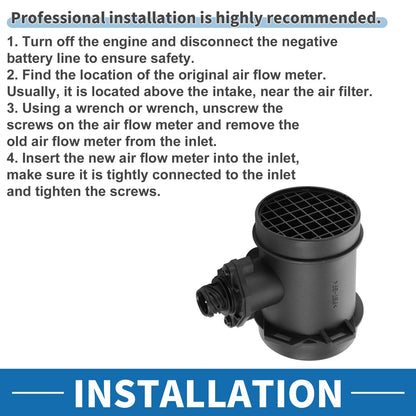 MAF Mass Air Flow Sensor for BMW 740i 740il (1993-1998)