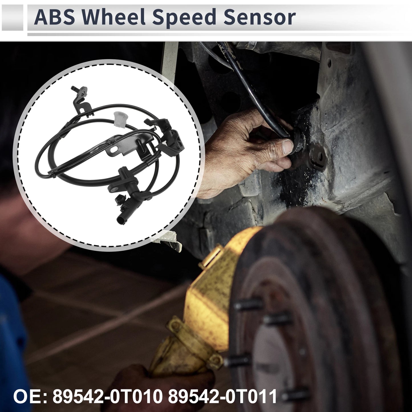 ABS Wheel Speed Sensor for Toyota Venza 2009-2015 Front Right 1 x Sensor