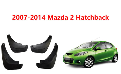 Mud Flaps Splash Guards for 2007-2014 Mazda 2 M2 Hatchback (2007-2014)
