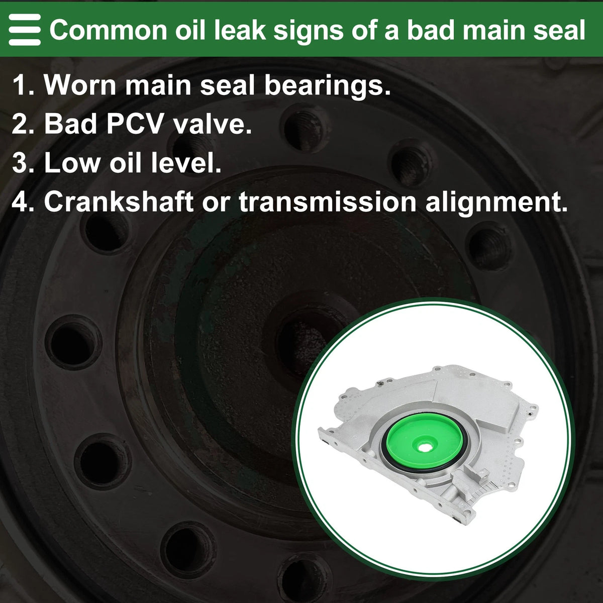 Rear Crankshaft Oil Seal for Land Rover Range Rover (2013-2022)