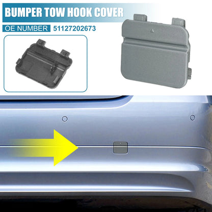 Rear Bumper Tow Hook Cover for BMW 3 Series E90 E91 (2009-2012) Gray