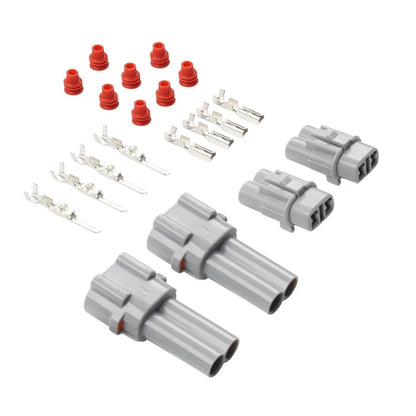 DC Power Outlet Connector Plug Set for Yamaha YZF-R6, YZF-R1, MT07, MT09, XSR, TRACER