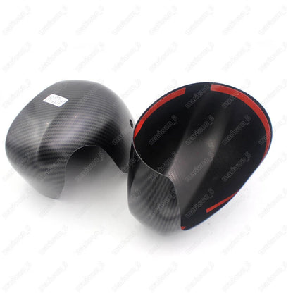 RHD Carbon Look Add-on Side Mirror Cover Caps for Mini F Series LCI 2020+
